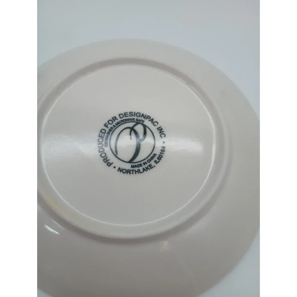 Design Pac Olive Oil Dipping Dish Set Vintage Olives & Leaves